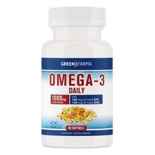 Green Farma Omega 3 Daily 90 Kapsül Balık Yağı
