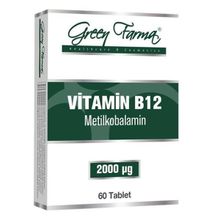 Green Farma Vitamin B12 Metilkobalamin 60 Tablet