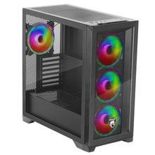 Green Griffin G9 7x120/140 mm Fan ARGB 2x3.0 USB 1x3.1 GeN2 Type-C Tempered Oyun Bilgisayar Kasası