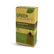 Green Therapy 8.0 Açık Kumral Argan Yağı Katkılı Krem Saç Boyası