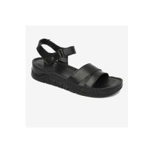 Greyder 4Y2FS57472 Siyah Hakiki Deri Kadın Sandalet