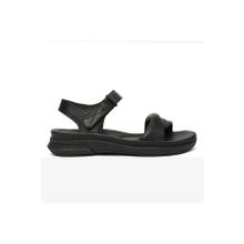 Greyder 5Y2FS33580 Siyah Hakiki Deri Kadın Sandalet