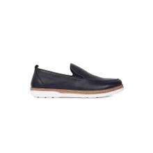 Greyder GRY-3Y1UA62624 Lacivert Hakiki Deri Erkek Günlük Ayakkabı