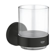 Grohe 1022562430 Essentials Mat Siyah Diş Fırçalık