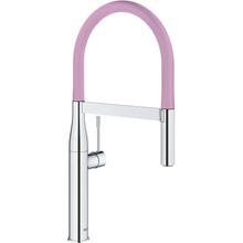 Grohe 124976 Pembe Essence New Tek Kumandalı Eviye Bataryası