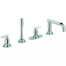 Grohe 19142000 Atrio Jota Dört Delikli Küvet Bataryası