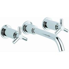 Grohe 20387000 Atrio 3 Delikli Duvardan Ankastre Lavabo Bataryası