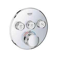 Grohe 29121000 Smart Control Üç Yollu Yön Değiştiricili Ankastre Termostatik Duş Bataryası