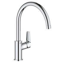 Grohe 31367001 Bauedge Tek Kumandalı Krom Eviye Bataryası