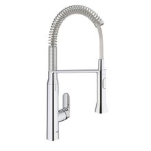 Grohe 31379000 Spiralli 2 Fonk Profesyonel K7 Krom Eviye Bataryası