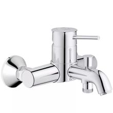 Grohe 32865000 Bauclassic Krom Banyo Bataryası