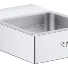 Grohe 40865000 Selection Sabunluk Krom Diş Fırçalık Tutacağı