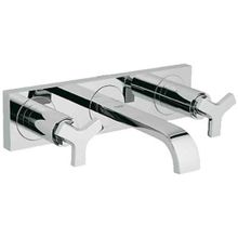 Grohe Allure 3 Delikli Duvardan Lavabo Bataryası