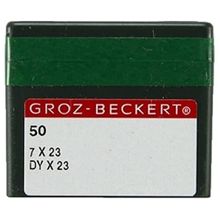 Groz Beckert Çuvalağzı / DYX23 (7X23) 25/200 50 Adet Dikiş Makinesi İğnesi