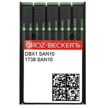 Groz Beckert DBX1 SAN10 8/60 100 Adet Düz Makine İnce Dip Dikiş İğnesi