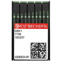 Groz Beckert Düz Makine İnce Dip DBX1 16x231 Gebendur 14-90 100 Adet Dikiş İğnesi