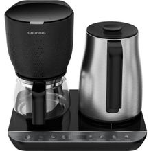 Grundig 3 In 1 Filtre Kahve Makinesi 5 Fincan Kapasitesi ile Antrasit Renkli Otomatik Kapanma Özelliği