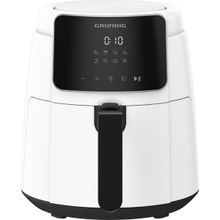 Grundig Beyaz Airfryer 0,9 Lt Tek Hazneli Isı Ayarlı Hızlı Isınma ve Çıkarılabilir Hazne Tasarımı