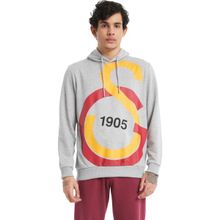 GS Store E88154 Gri Galatasaray Büyük Logolu Erkek Sweatshirt