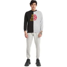 GS Store Y232023 Galatasaray Siyah Gri Melanj Erkek Sweatshirt