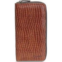 Guard GRD2403XW22163 Texas Taba Baskılı Fermuarlı Portföy Cüzdan