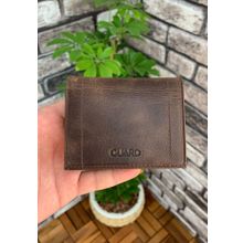 Guard Minimal Antik Kahve Deri Erkek Cüzdanı