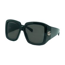 Gucci GG 1402S 001 55 Siyah Kare Kemik Kadın Güneş Gözlüğü