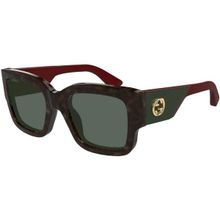 Gucci GG 1663S 002 52 Siyah Kare Kırçıllı Kemik Kadın Güneş Gözlüğü
