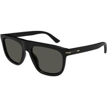 Gucci GG 1726S 001 56 Siyah Oval Kemik Unisex Güneş Gözlüğü