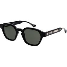 Gucci GG 1730S 001 50 Siyah Oval Kemik Erkek Güneş Gözlüğü