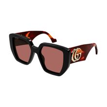 Gucci GG0956S 009 54 Bordo Kadın Güneş Gözlüğü