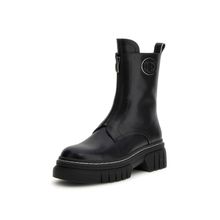 Guess FLFANNLEA10-BLACK Siyah Deri Kadın Bot
