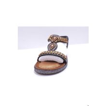 Guja 24Y152-17 Gri Taşlı Comfort Kadın Sandalet