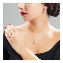 Gül Endam Starlight Diamond Pırlanta Montür Asimetrik 925 Ayar Gümüş Bayan Beştaş Yüzük - Beyaz