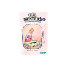 Gül Mektebi 2 Teknedeki Motif Ebru Mavi Uçurtma Yayınları