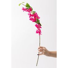 Güleç Yapay Çiçek 80 cm Fuşya Yapay Begonvil Dalı