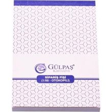 Gülpaş 1/50 Otokopili 685 Sipariş Fişi