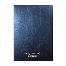 Gülpaş 21 X 28 100 Yaprak Suni Deri İlaç Dağıtım Defteri