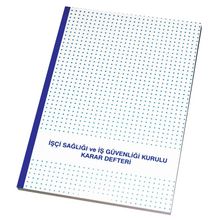 Gülpaş 21 x 30 İş Sağlığı ve İş Güvenliği Kurulu Karar Defteri
