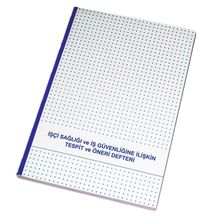 Gülpaş 229 İşci Sağlığı ve İş Güvenliği Karton Kapak 20x28 cm Tespit ve Öneri Defteri
