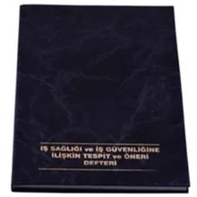 Gülpaş 232 İşçi Sağlığı ve İş Güvenliğine İlişkin Tespit ve Öneri Defteri