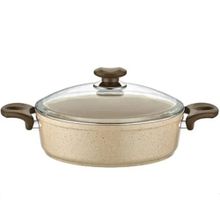 Gülsan Safran Granit 24 cm Basık Tencere