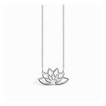 Gümüş Lotus Kolye