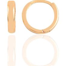 Gümüş Rose 11 mm Halka Küpe Tragus Piercing Helix Kıkırdak Küpesi