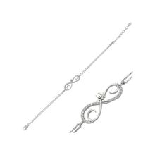 Gumush BR0460285 Sonsuz Aşk Gümüş Kadın Bileklik