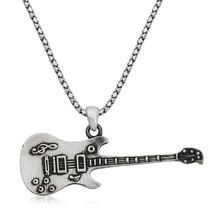 Gumush T3851 ​Gümüş Gitar Erkek Kolye