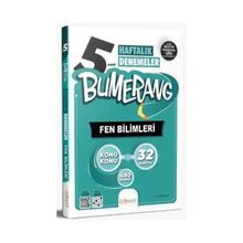 Günay Yayınları 5. Sınıf 2025 Bumerang 32 Haftalık Fen Bilimleri Denemeleri