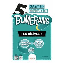 Günay Yayınları 5. Sınıf Bumerang 32 Haftalık Fen Bilimleri Denemeleri