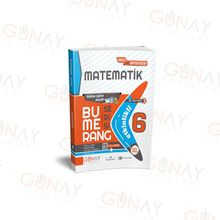 Günay Yayınları 6. Sınıf Matematik Etkinlikli Bumerang Serisi