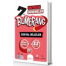 Günay Yayınları - 7.Sınıf Bumerang 32 Haftalık Sosyal Bilgiler Denemeleri